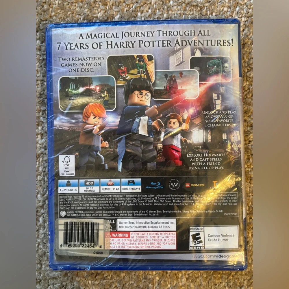 🚖LEGO Harry Potter Magical Journey PS4 Game SEAL . 🚖